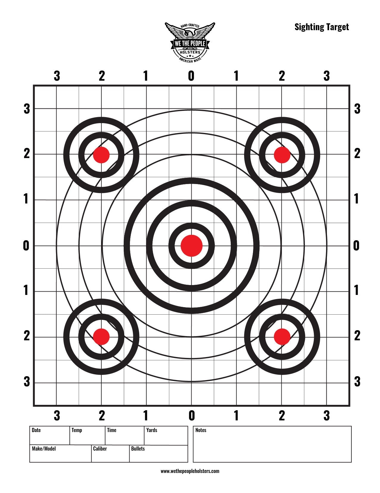 Printable Targets Free For Kids