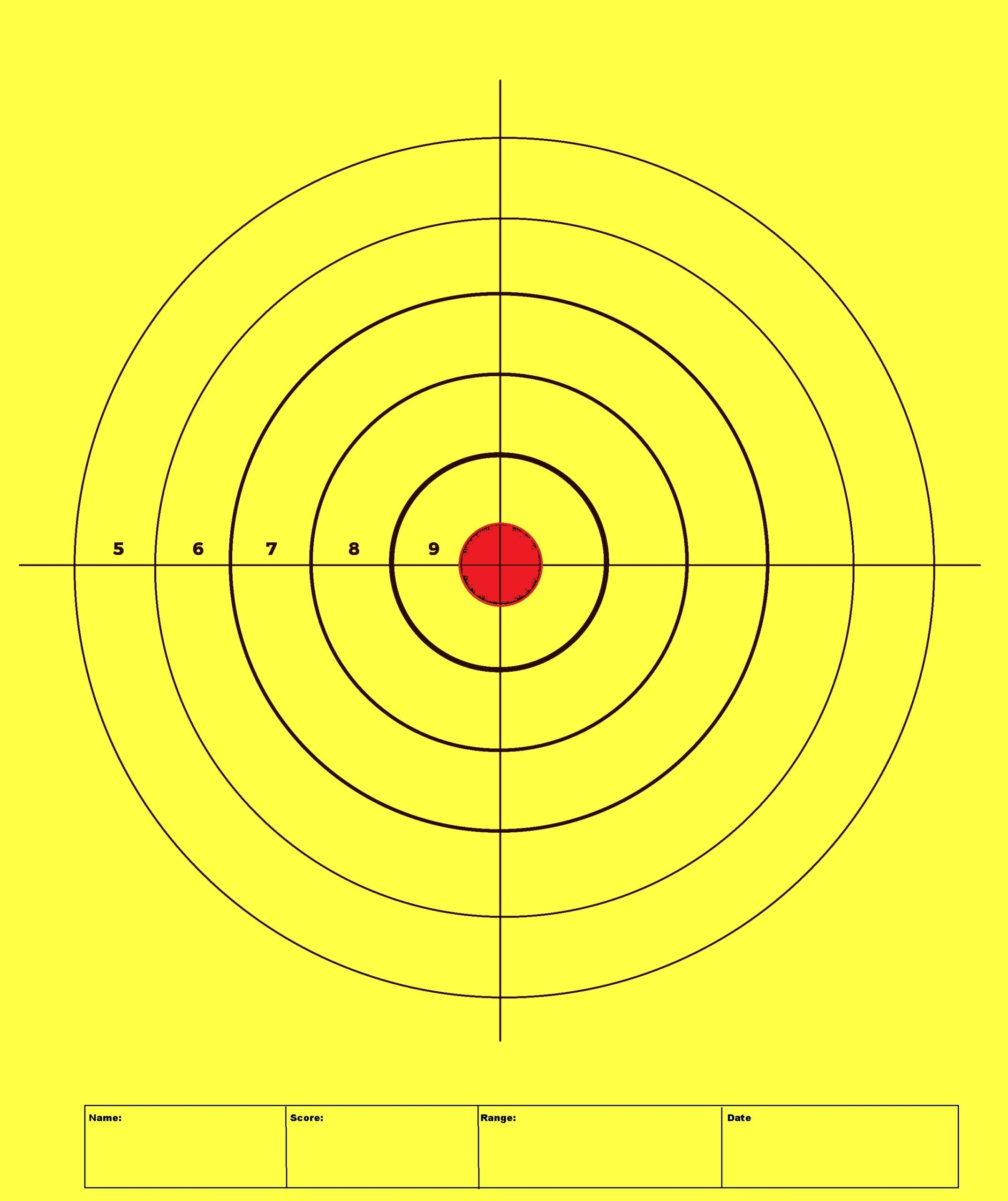 Printable Targets Free For Basketball