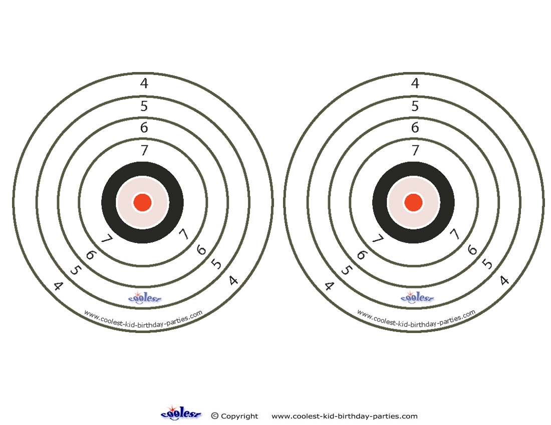 Medium Printable Army Targets 1 Coolest Free Printables