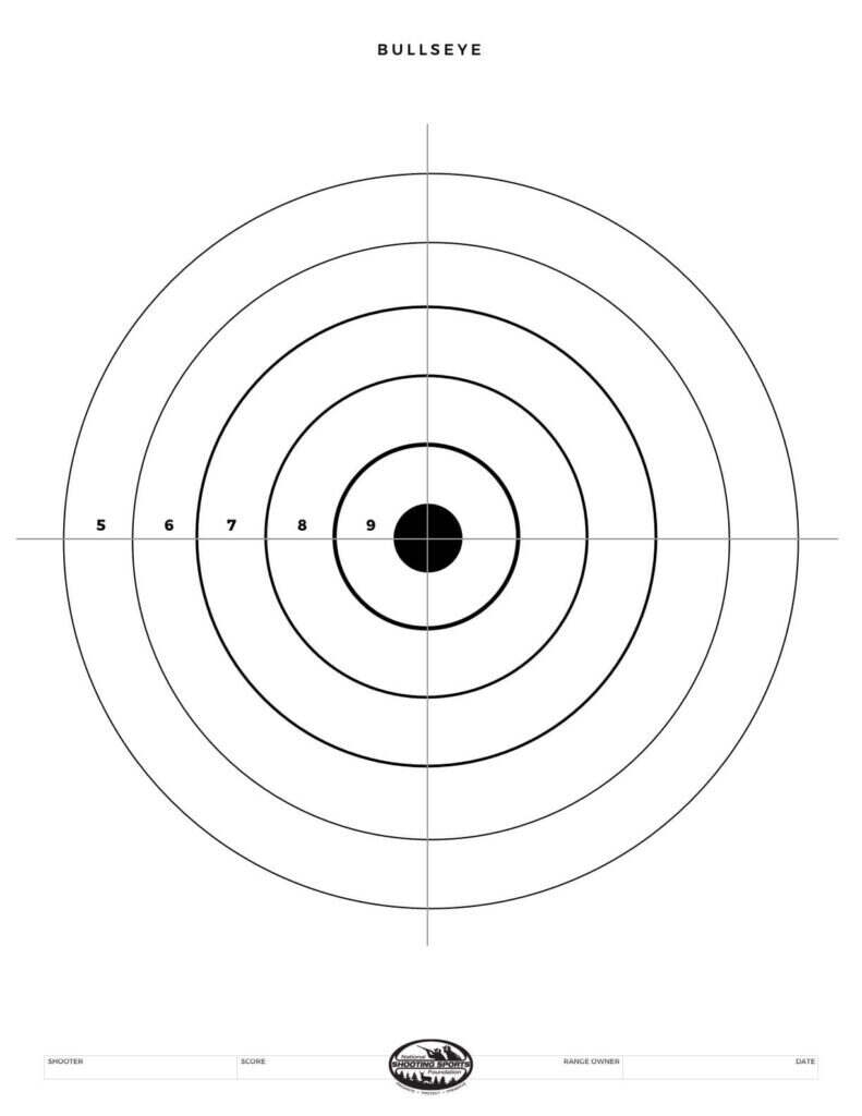 Printable Targets For Adults Shooting