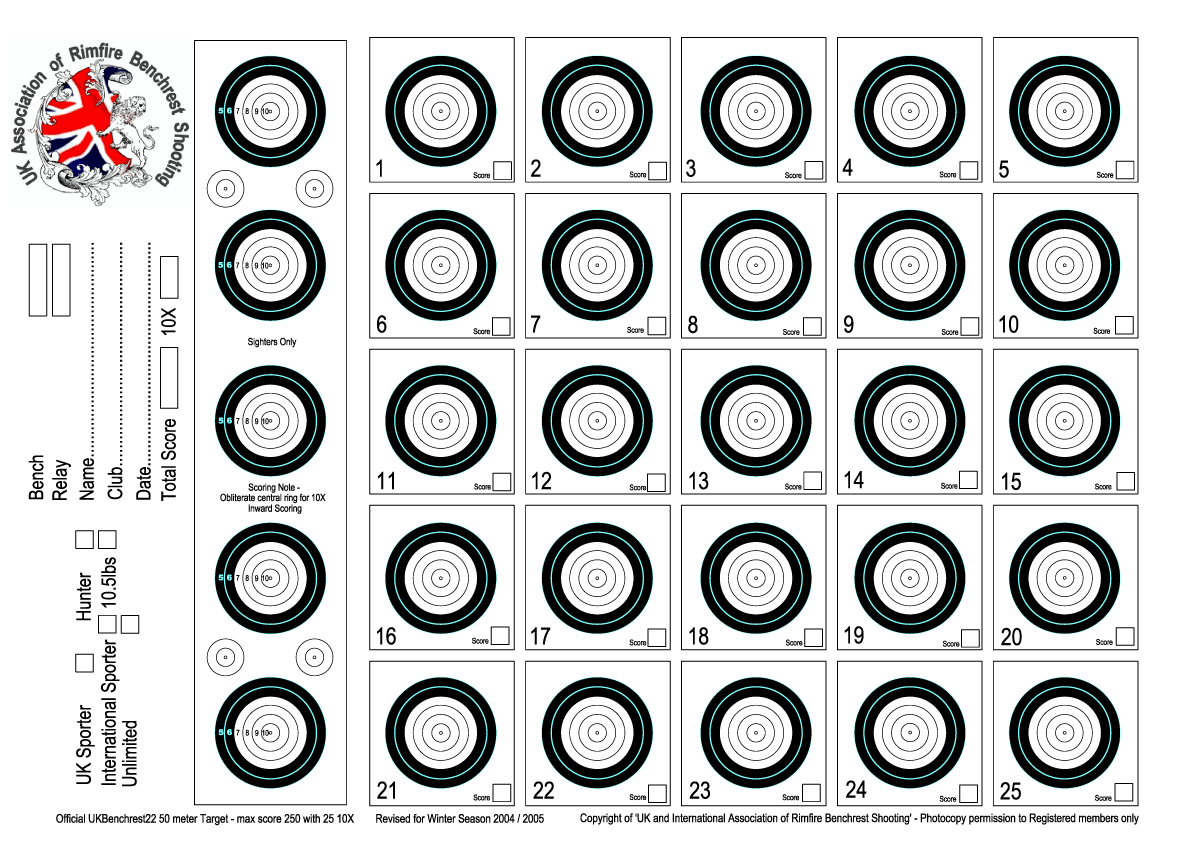 Rifle Targets