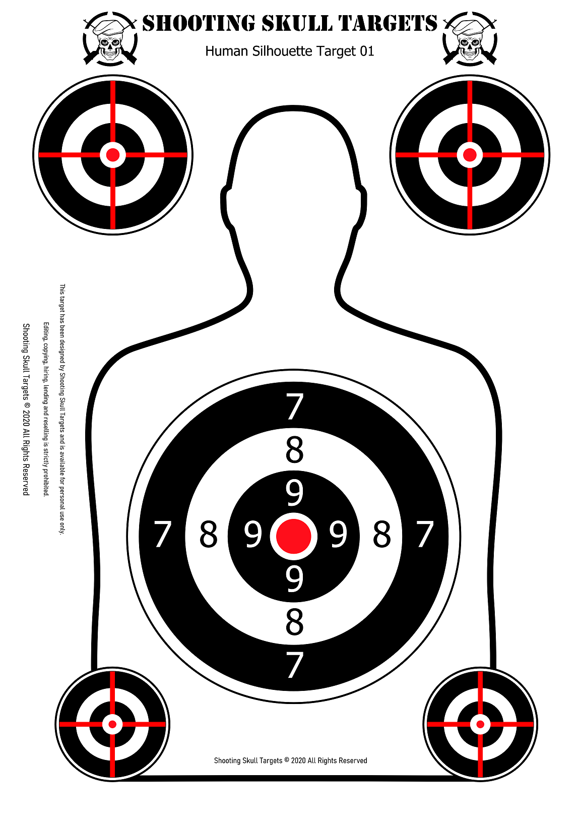 Printable Targets Free Pdf For Pratices