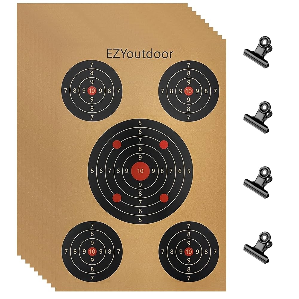 Rubberband Shooting Range Target Printables