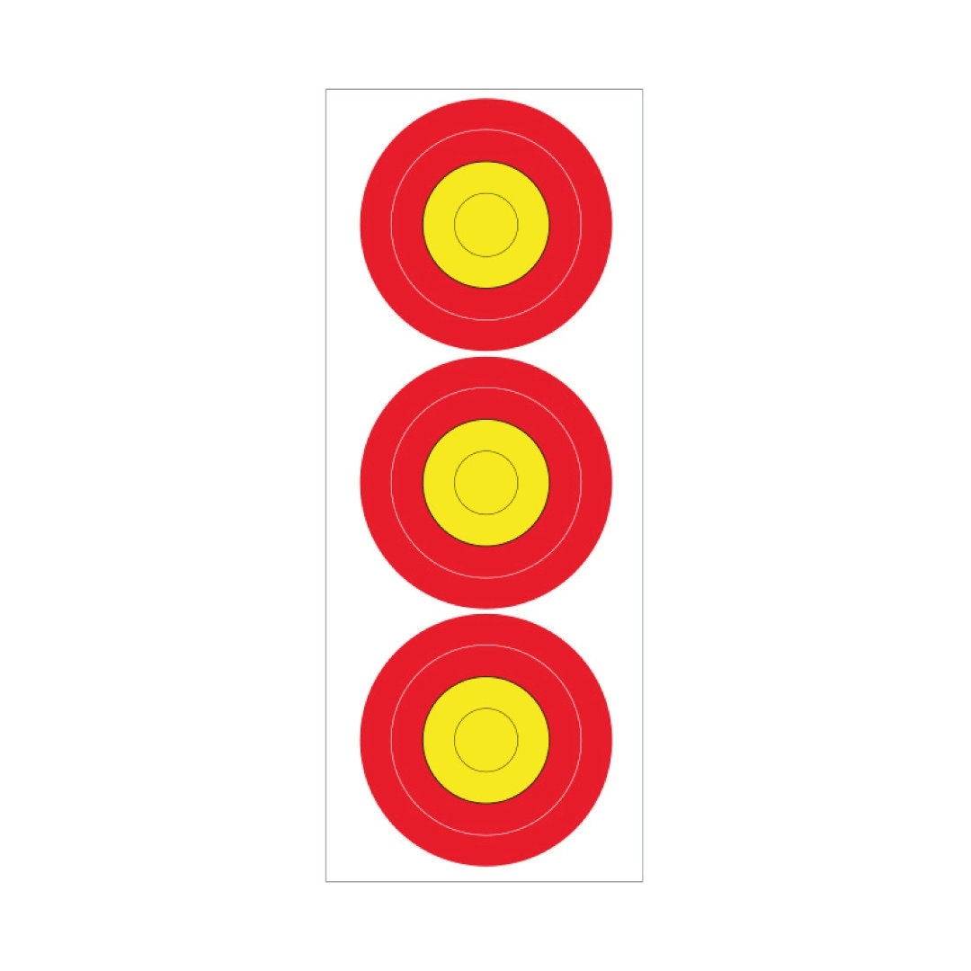 Printable Vegas 3 Spot Target