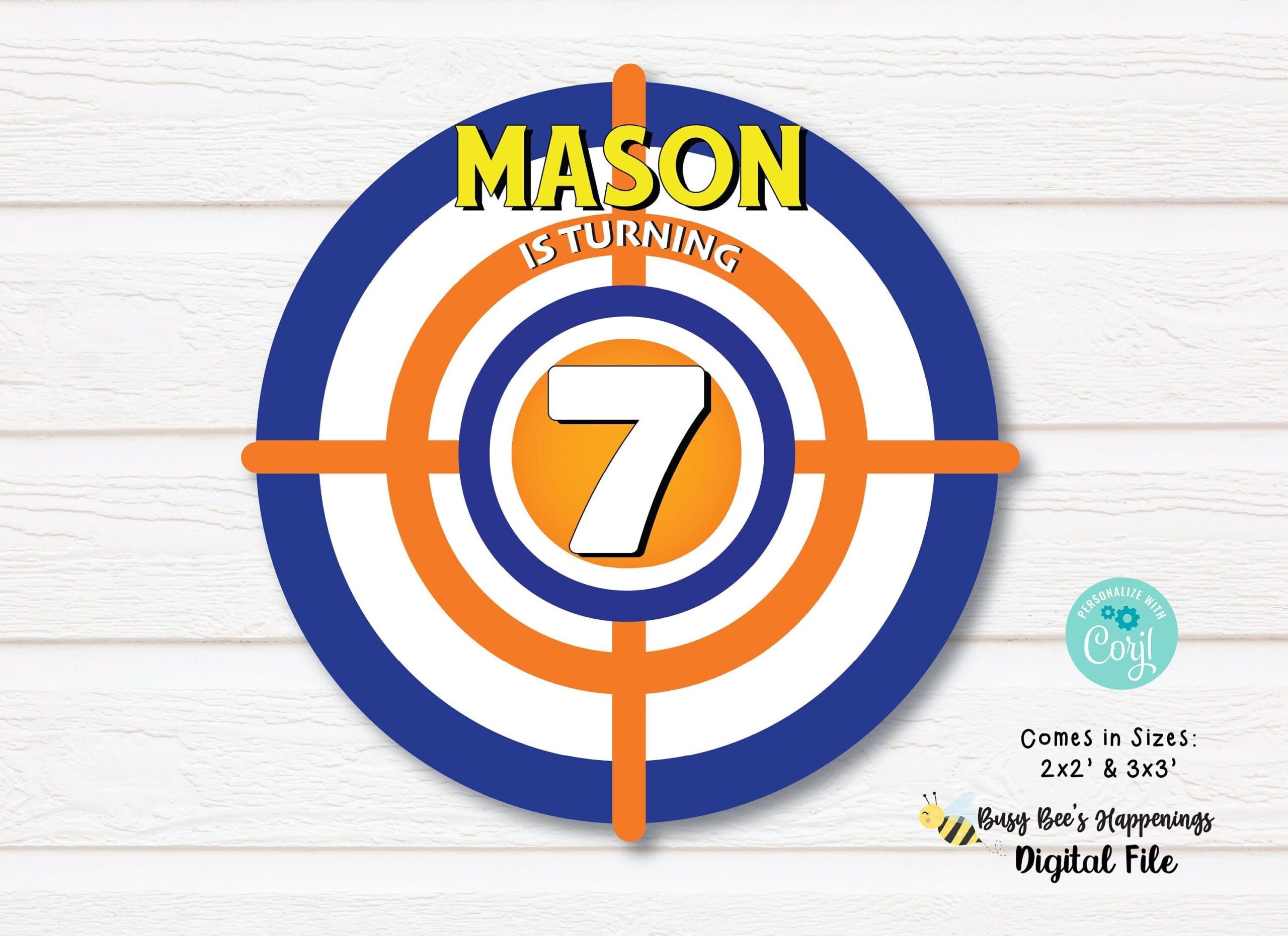 Bull s Eye Back Drop Dart Birthday Party Editable Target Back Drop Dart Party Decorations Shooting Birthday Decoration Digital File Etsy