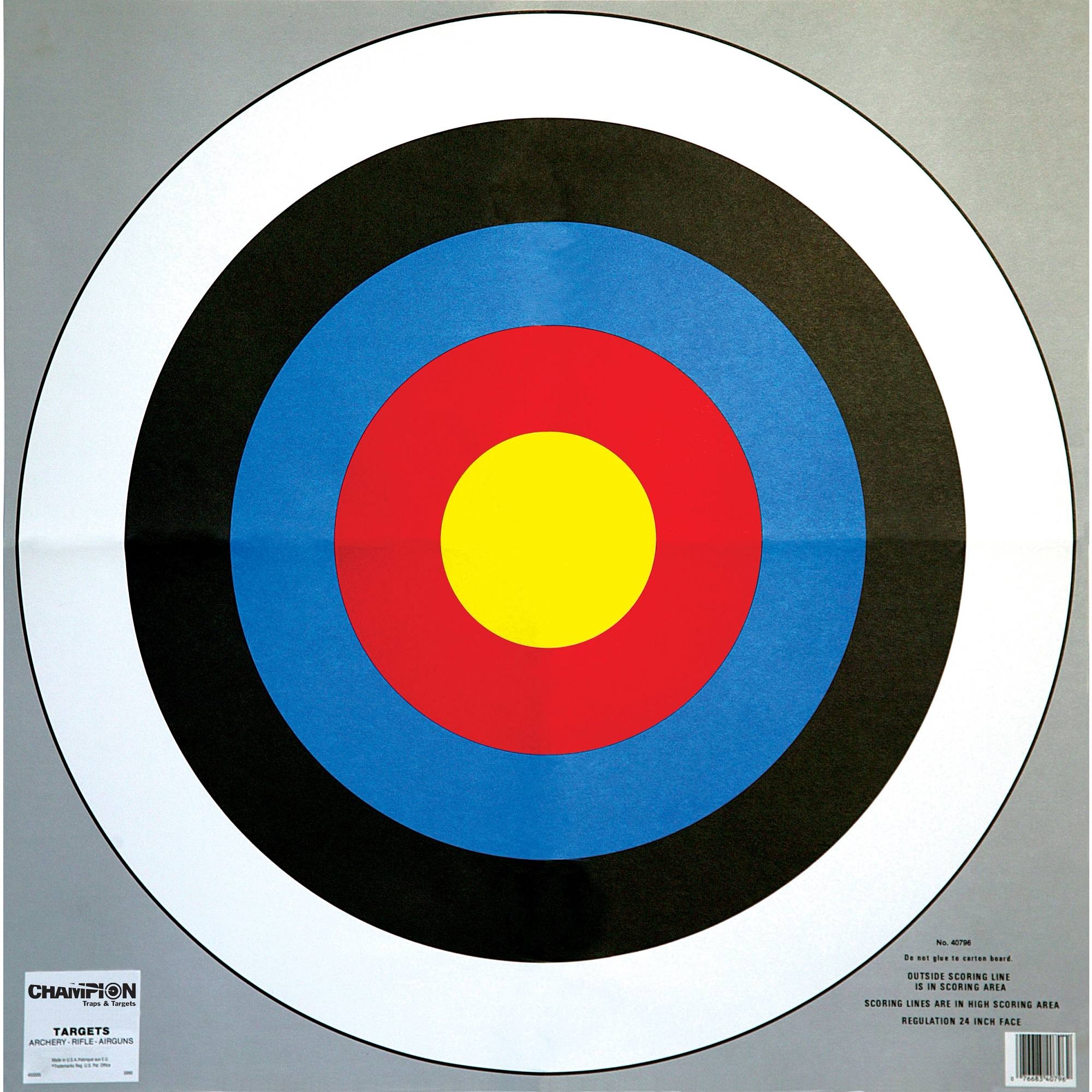 Printable 35cm Field Target Archery