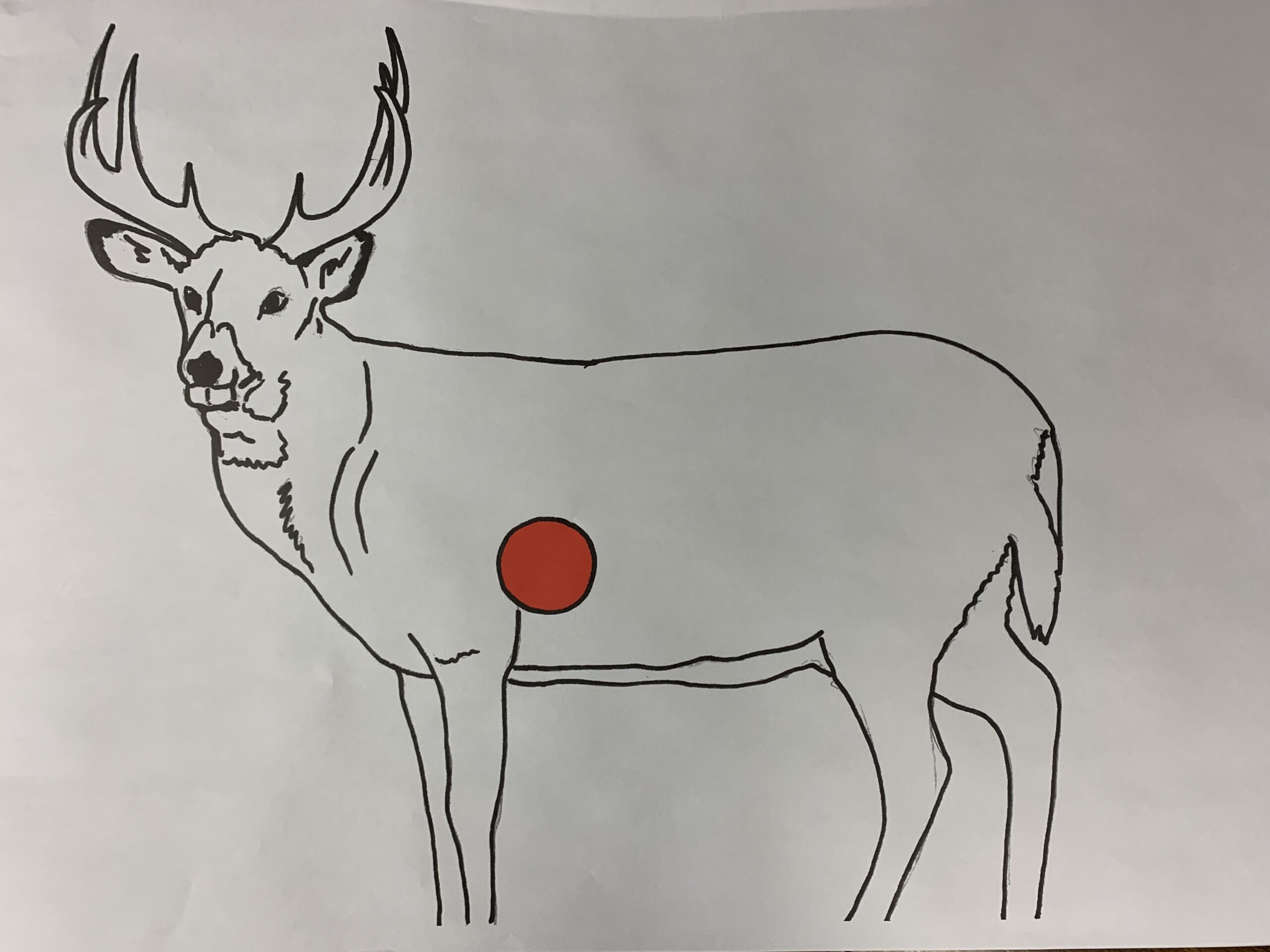 Free Deer Vitals Target Printable