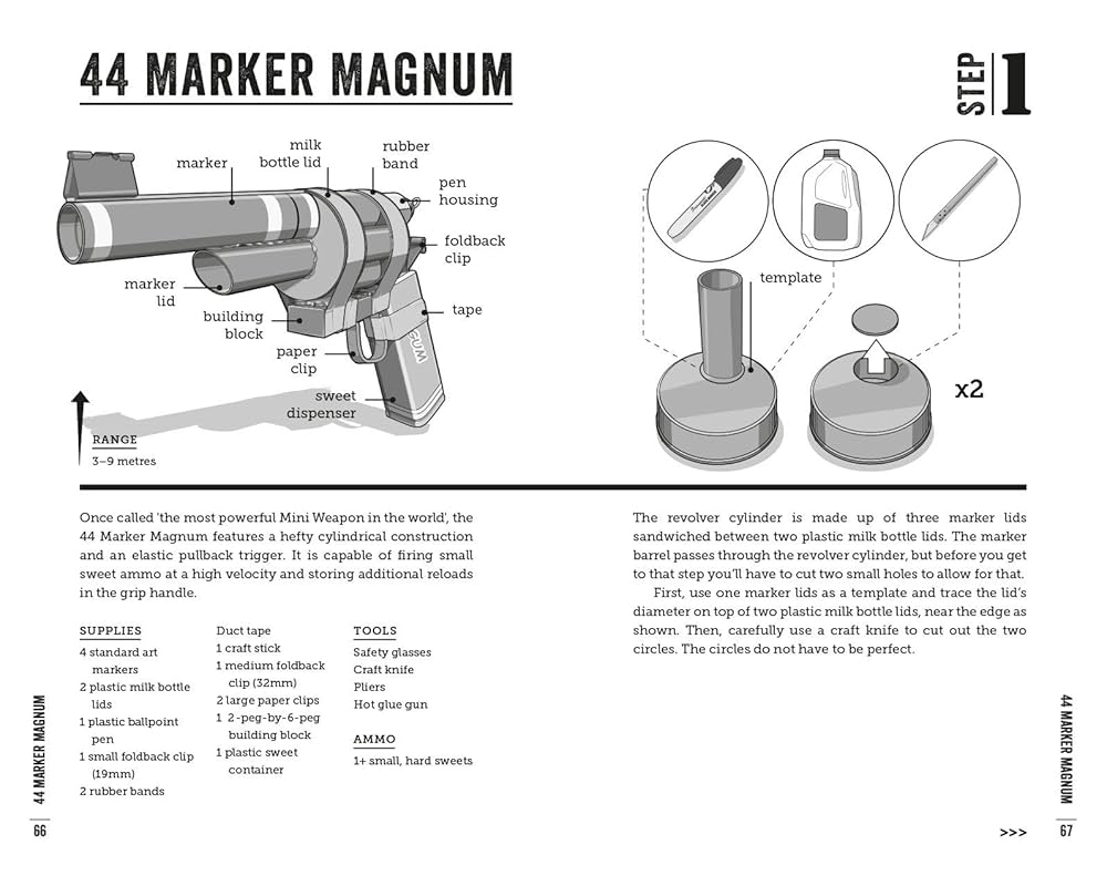 Desk Wars Make Secret Weapons From Stationery With 30 Models To Build Yourself Mini Weapons Of Mass Destruction John Austin 9781781576380 Amazon Books