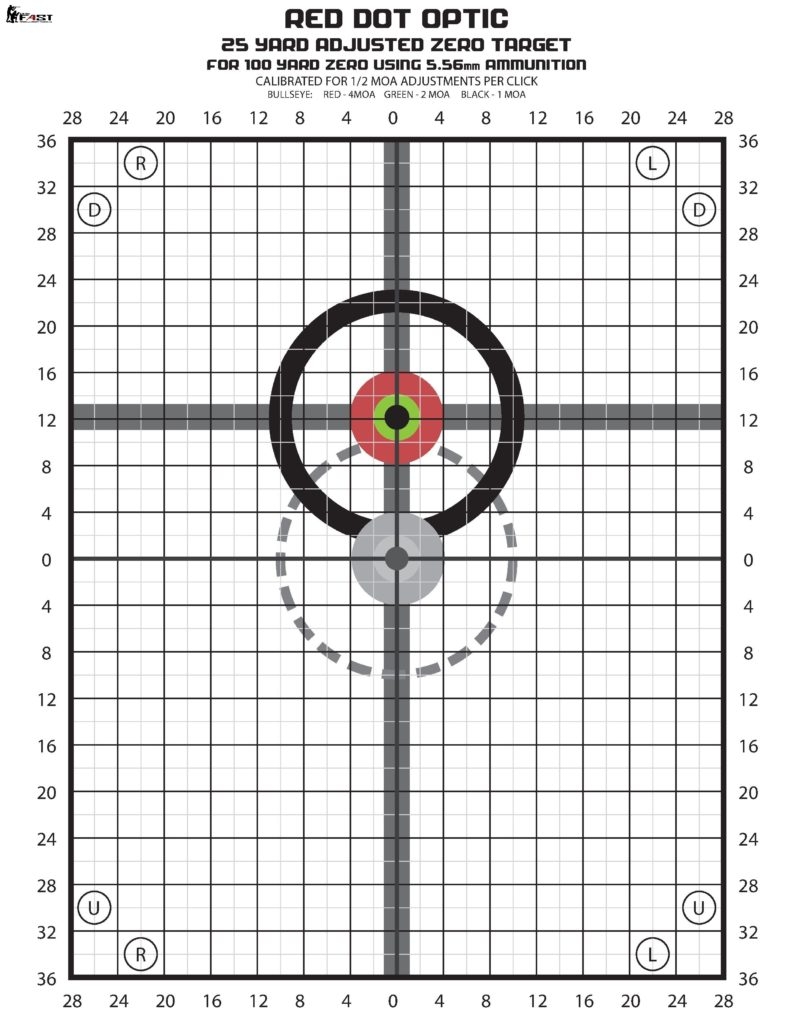 1 4 Moa Printable Targets