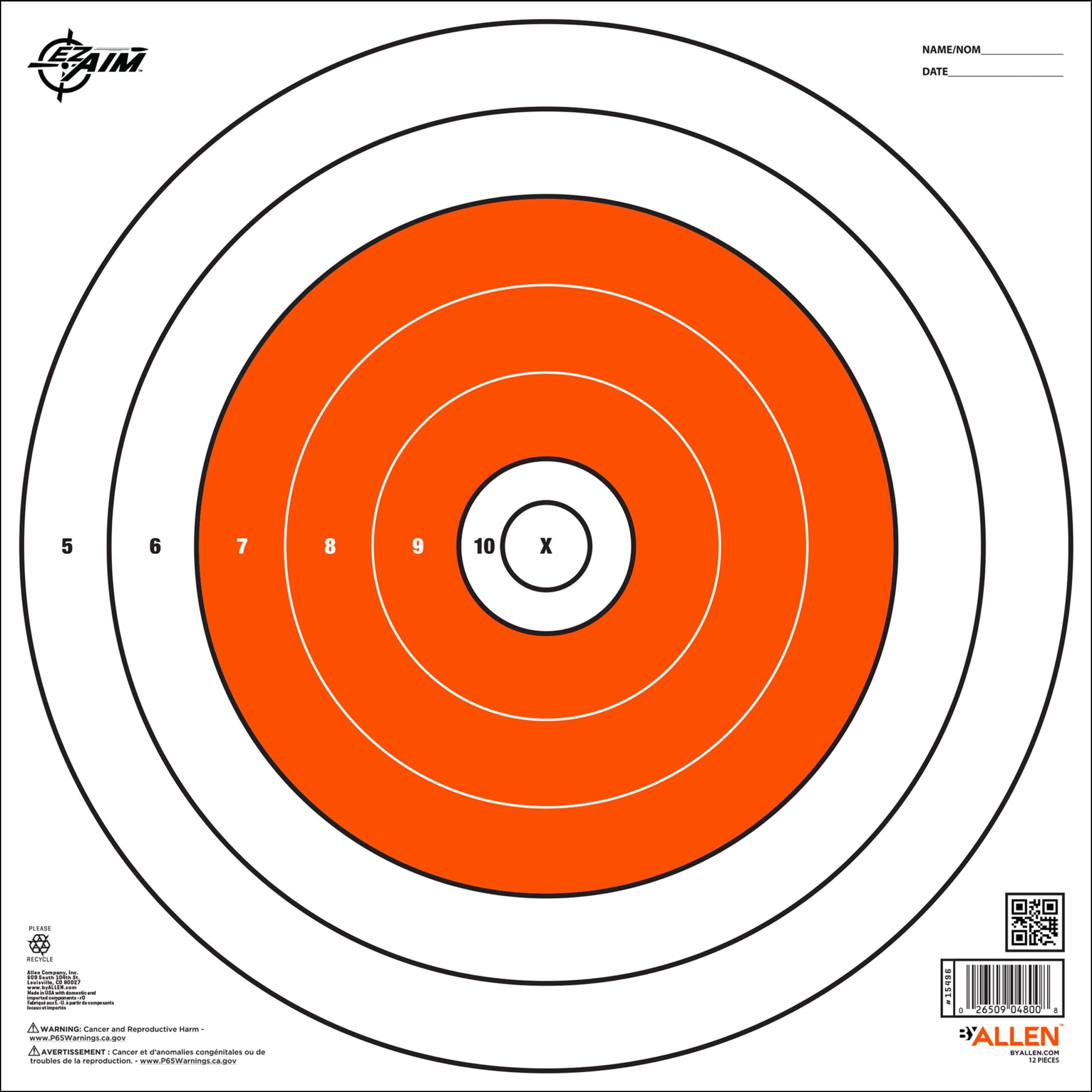 Free Paper Targets Download Print Save MidwayUSA Worksheets Library