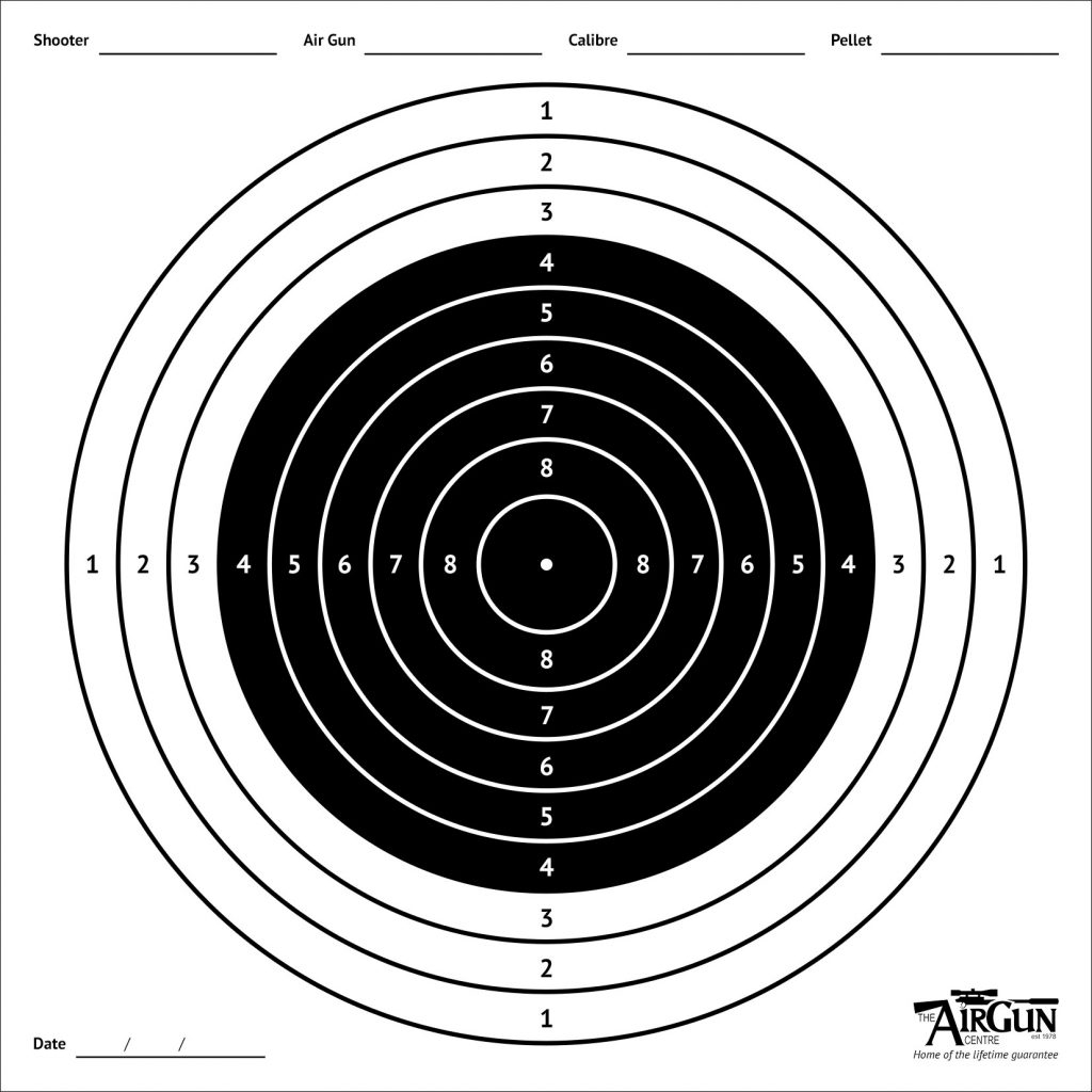 Free Printable 14cm Air Gun Targets
