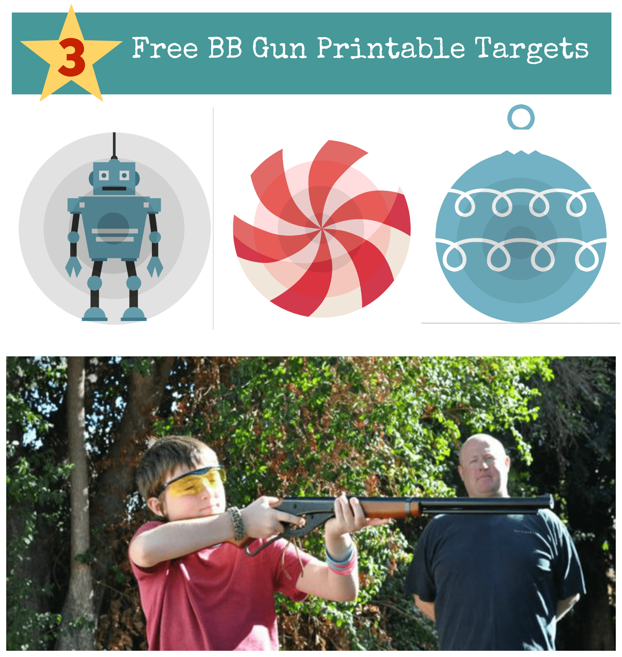 Free Printable BB Gun Targets A Giveaway Make Life Lovely