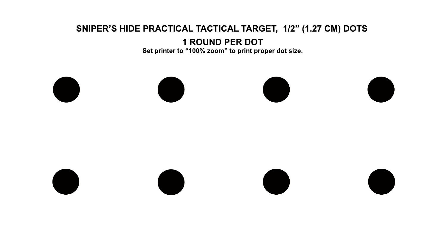 Free Printable To Scale Targets Page 6 Sniper s Hide Forum