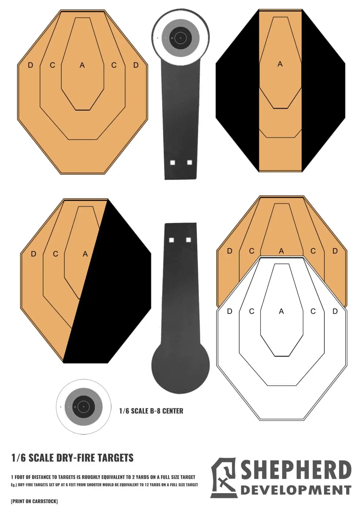 Printable Practice Targets Pdf C-2