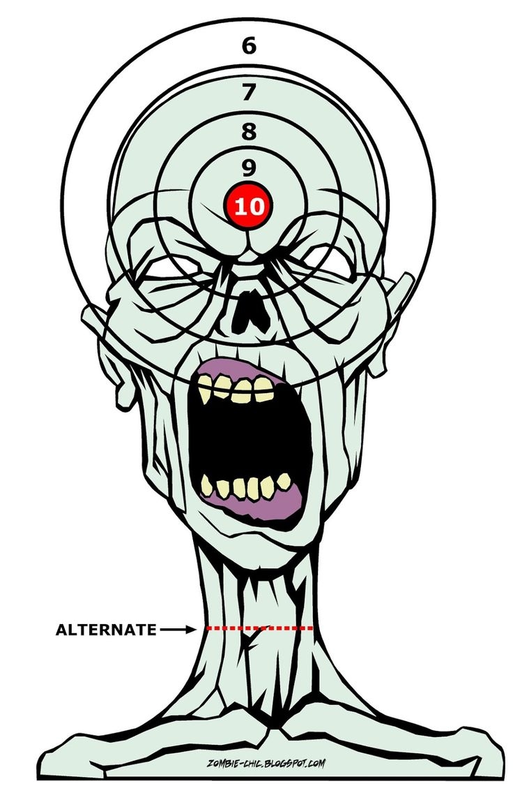 Free Zombie Target