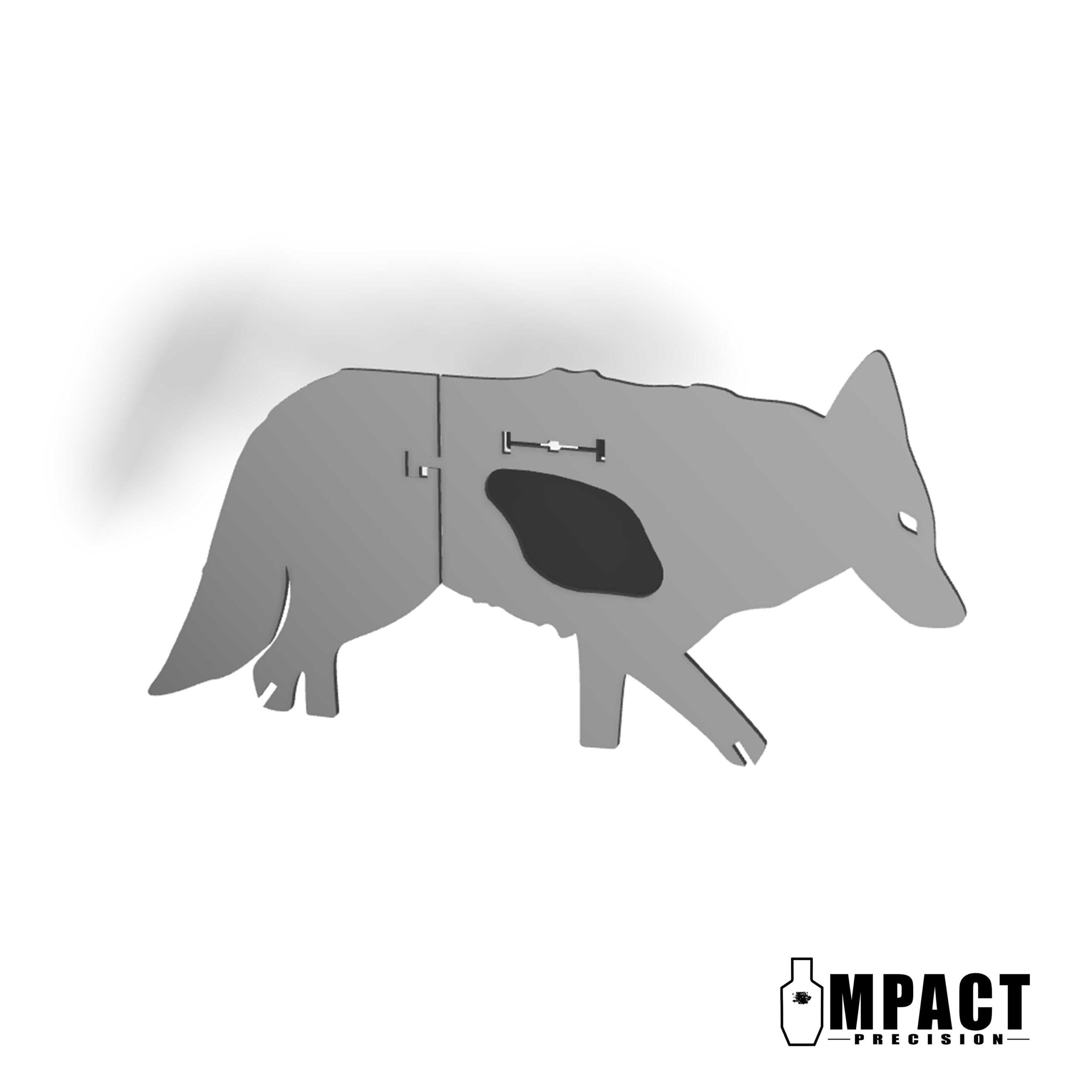 Printable Life Size Coyote Paper Targets