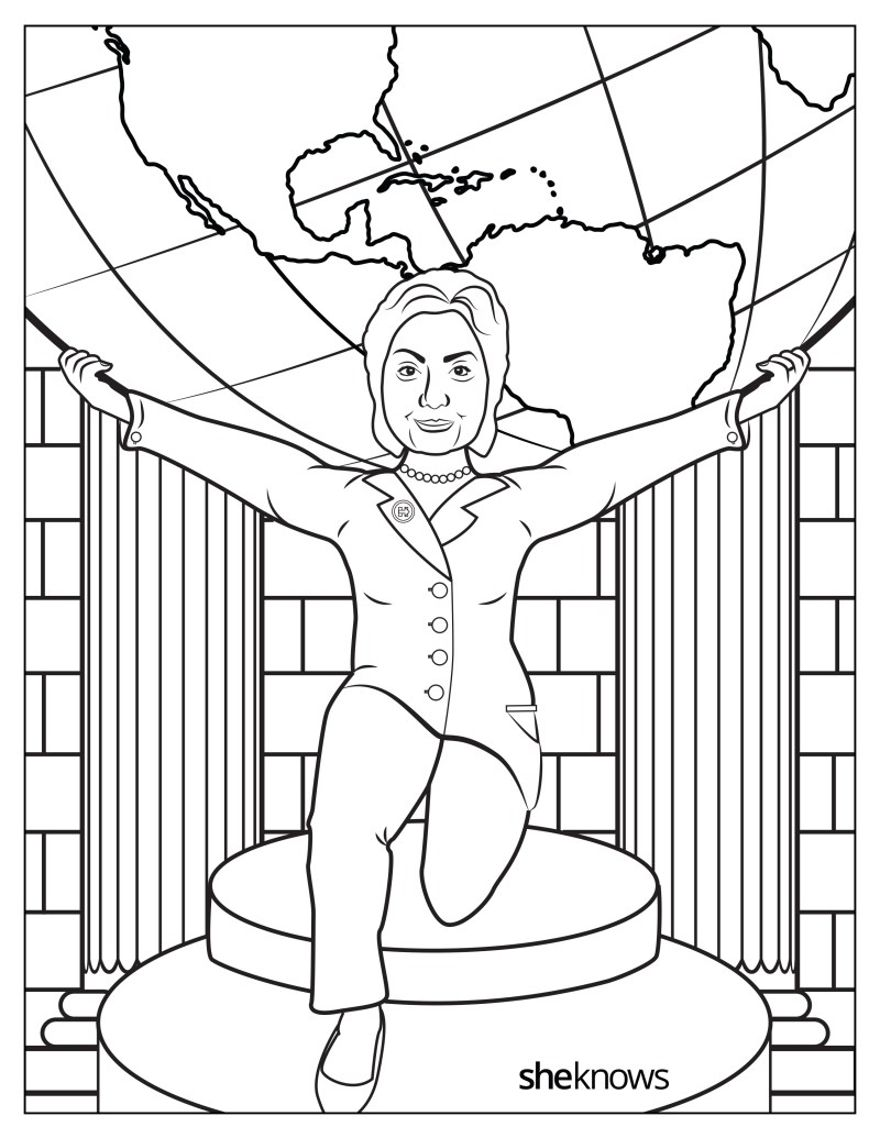 Hillary Clinton Shooting Target From TorresTargets Worksheets Library