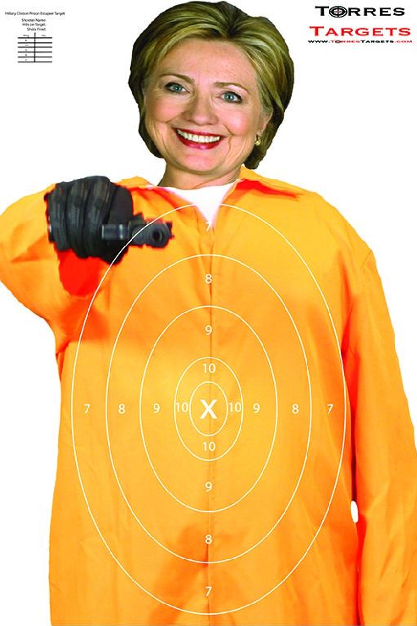 Hillary Clinton Shooting Target From TorresTargets Worksheets Library
