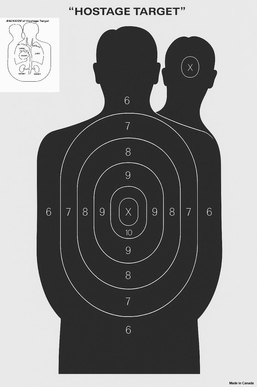 Hostage Training Targets Cibles Canada Targets