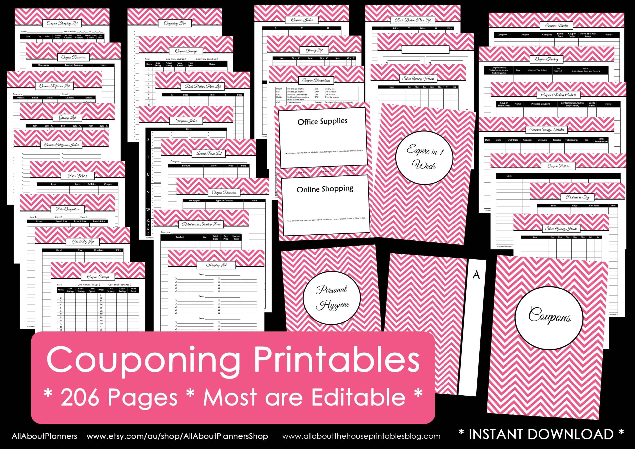 How To Make A Coupon Binder And Keep It Organized plus Printables All About Planners