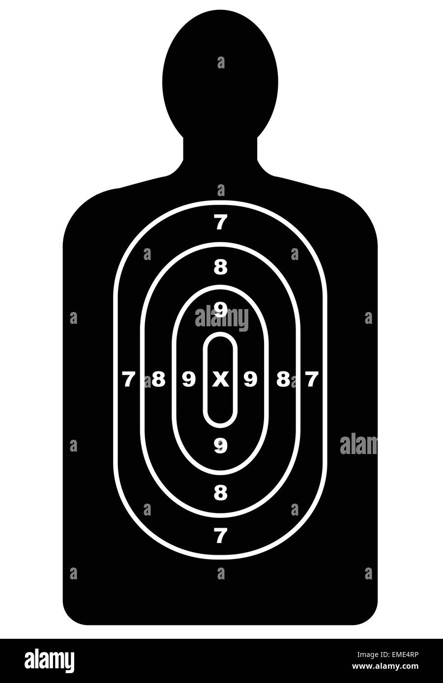 Free Printable Human Silhouette Targets