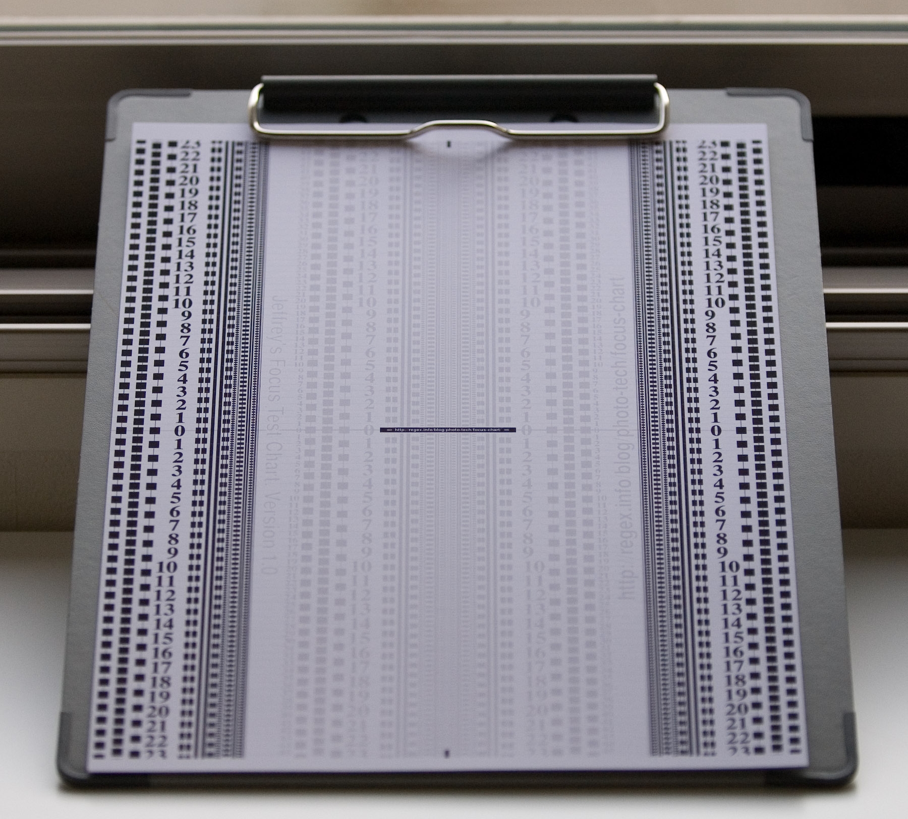The Best Printable Focus Target For Self-Portraits