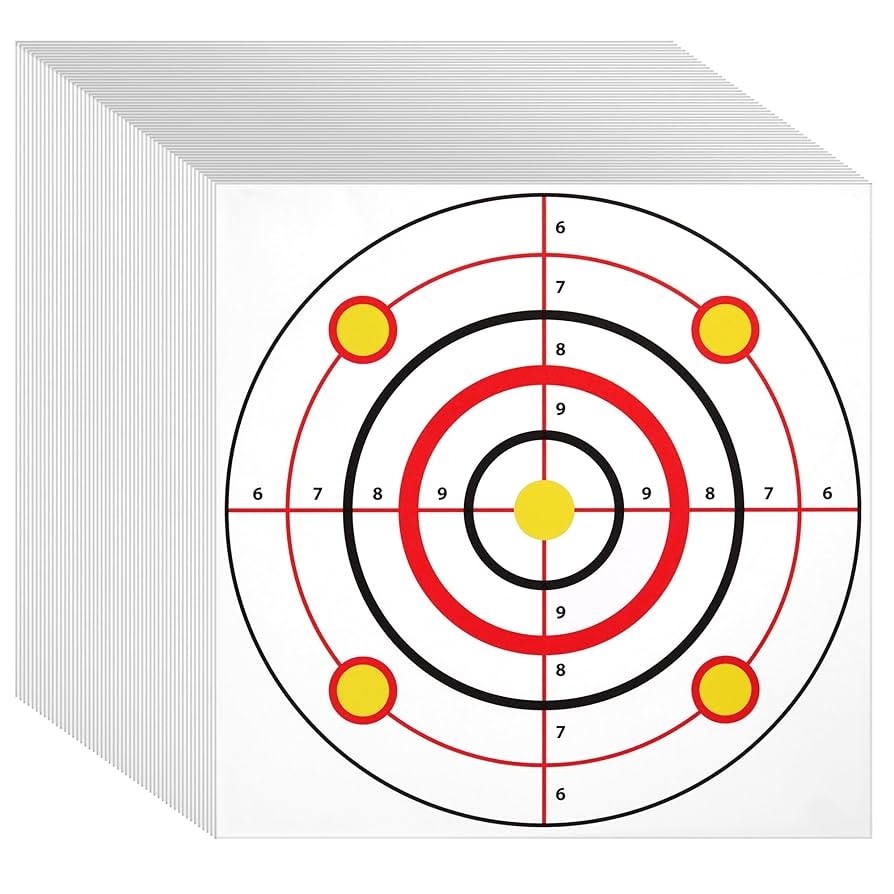 Rubber Band Shooting Range Target Printables