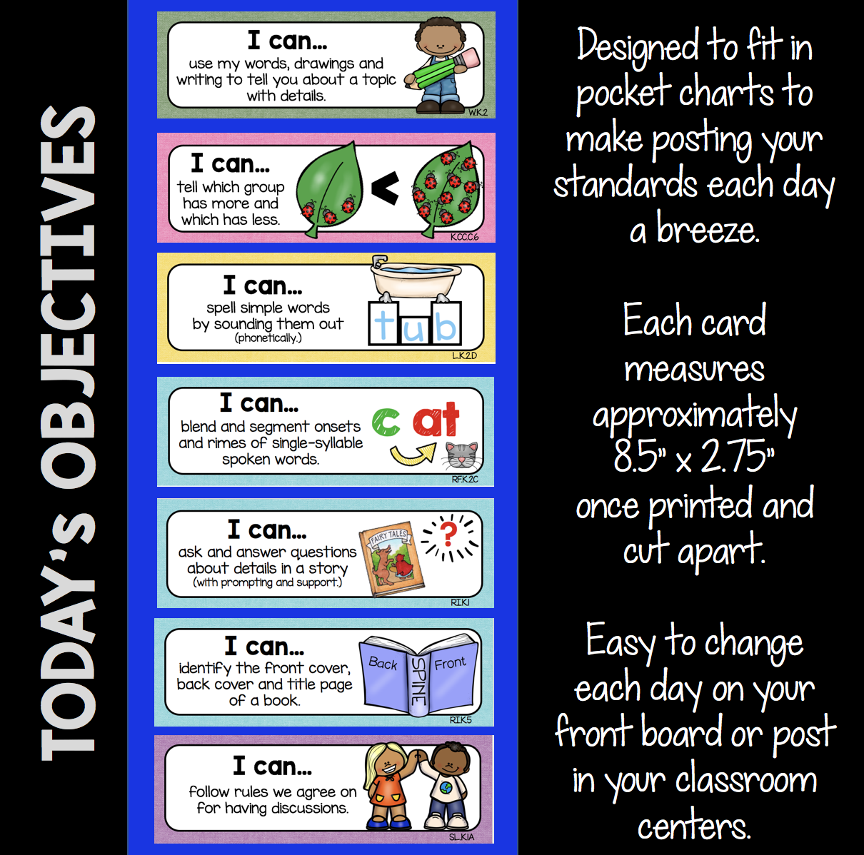 Printable Common Core Ela Learning Targets