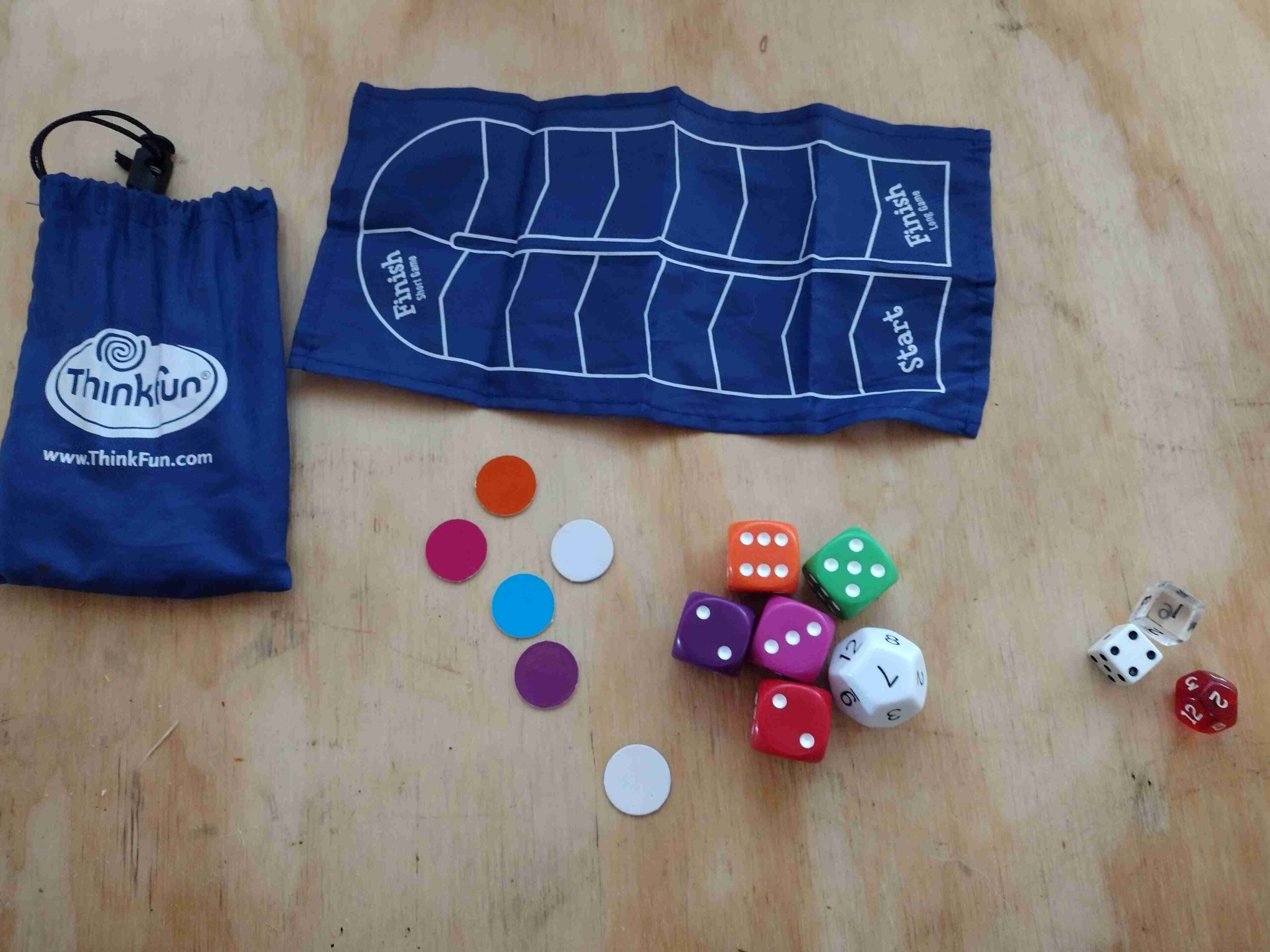 Math Dice On Target Printable