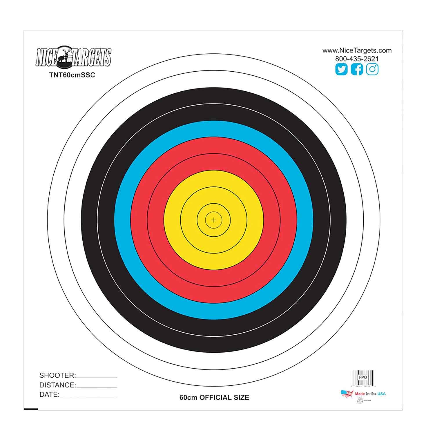 Knock On Archery Printable Targets