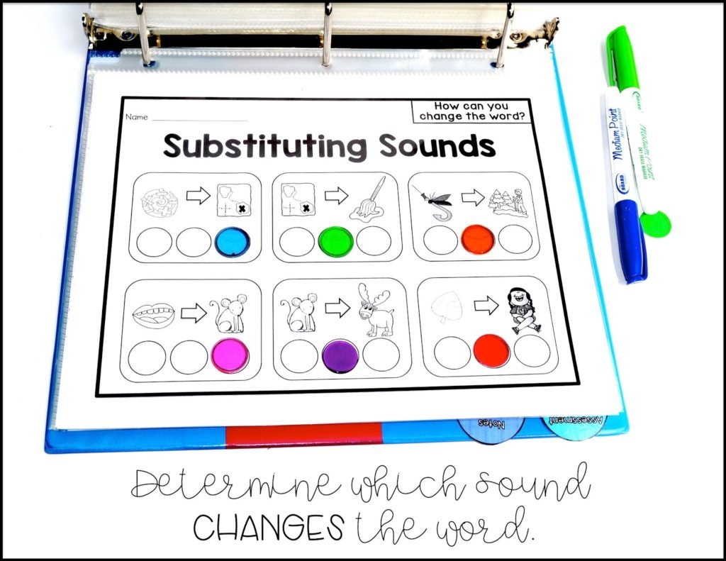 Phonemic Awareness RTI Printables Sarah s Teaching Snippets