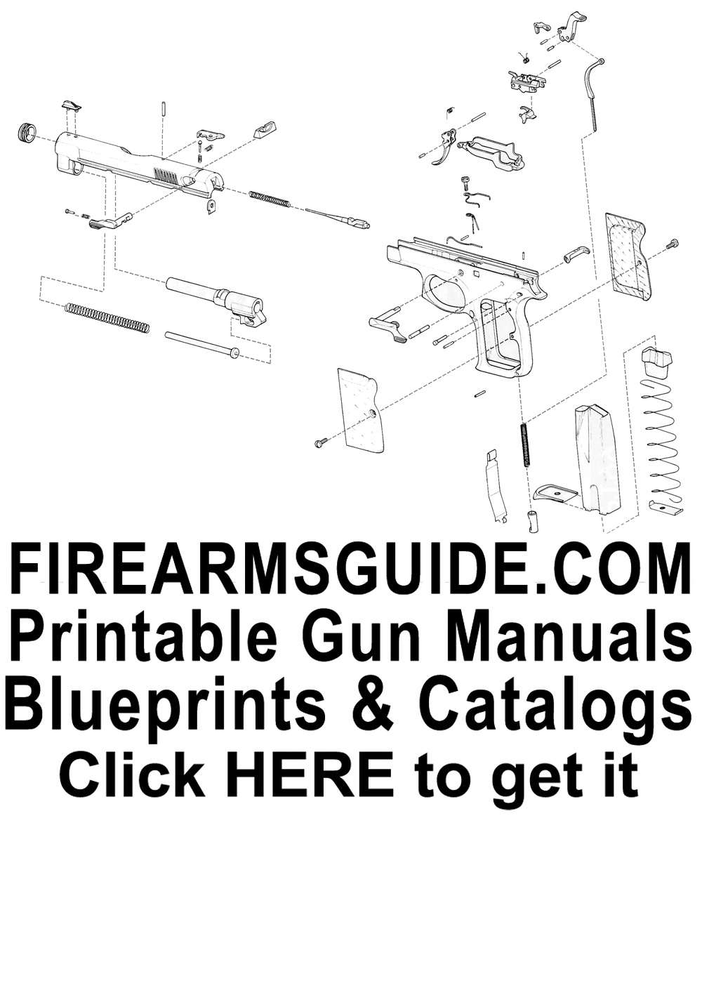 Printable Gun Manuals Blueprints Schematics And Guns Ammo Catalogs