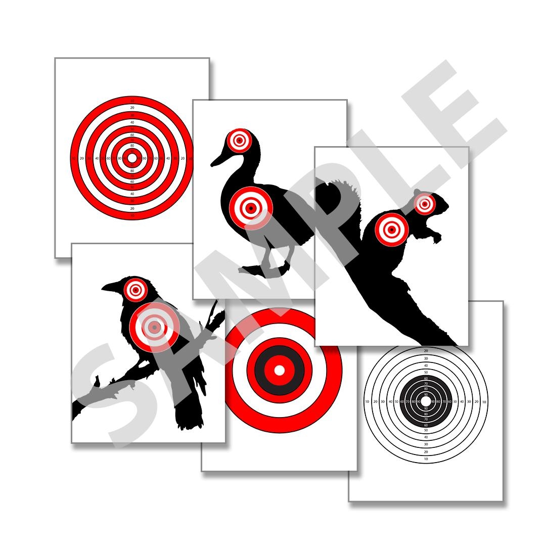 Printable Range Targets Etsy Australia