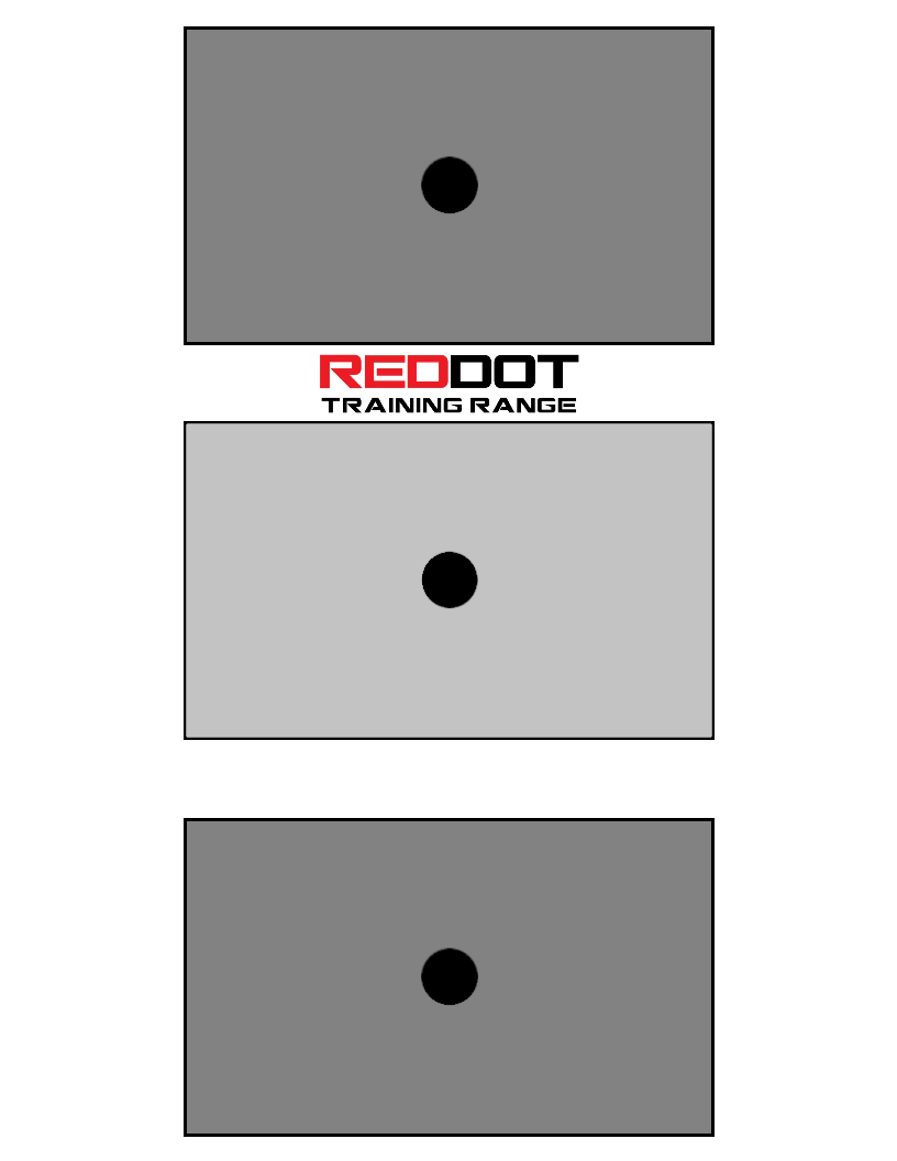 Printable Training Targets Red Dot Training Range