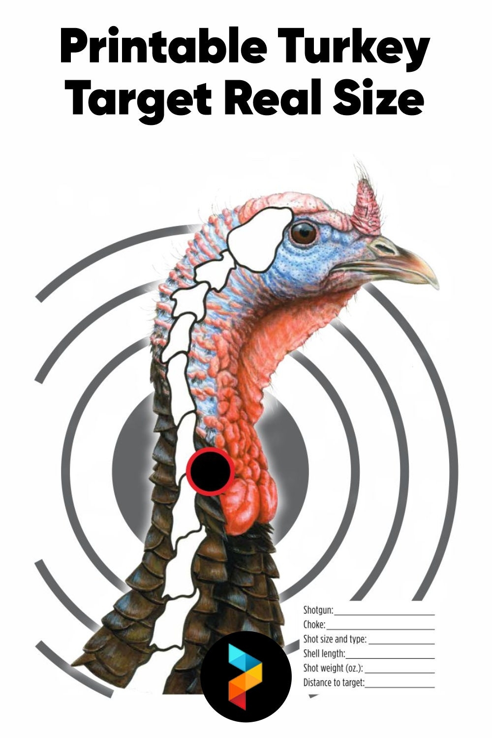 Mossy Oak Printable Turkey Targets