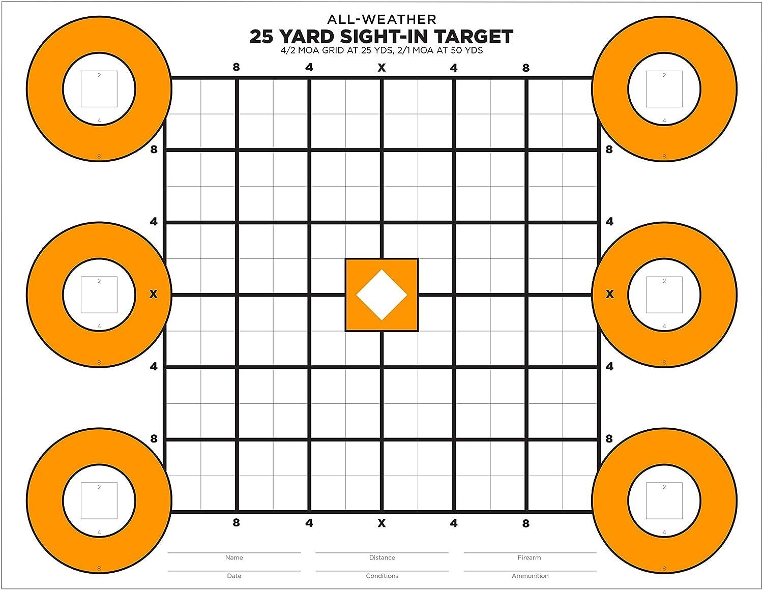 Usmc 25 Yard Zero Target Printable