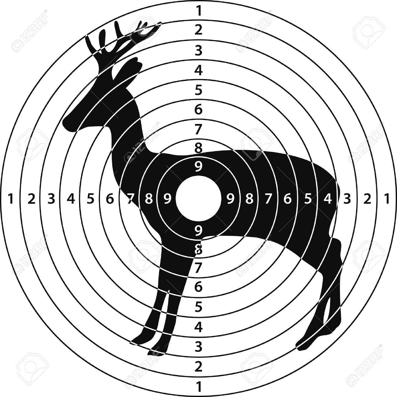 Printable Deer Shooting Targets Pdf