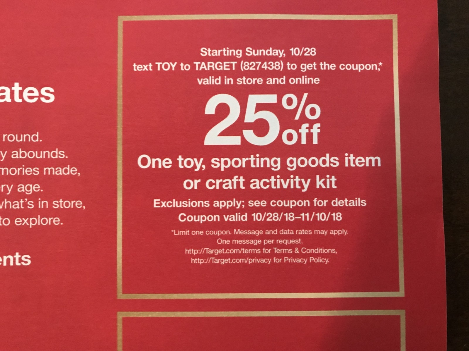 Free Coupons For Target Printable