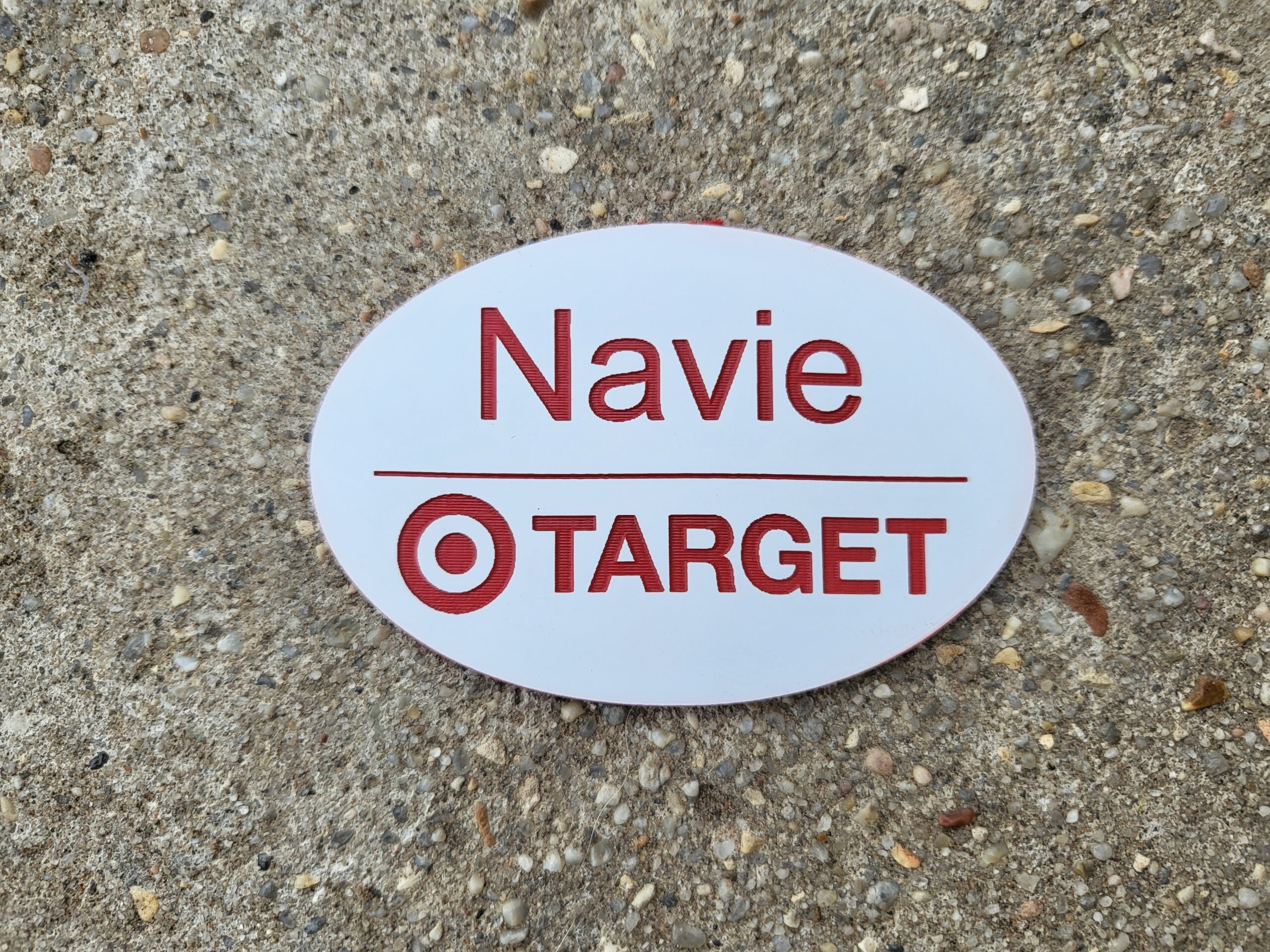 Target Name Tags Office Name Badges Employee Name Tags