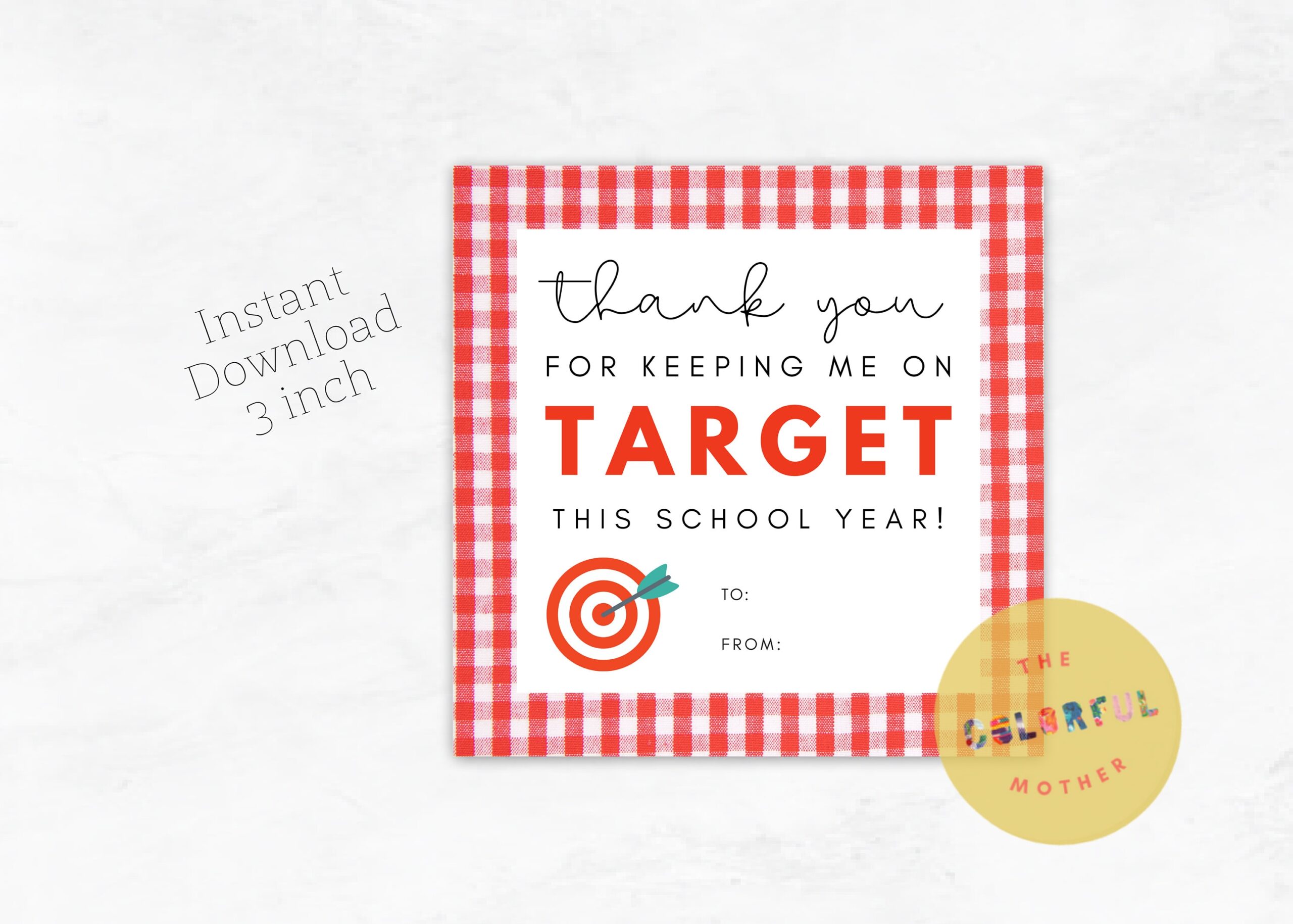 Target Tag Etsy
