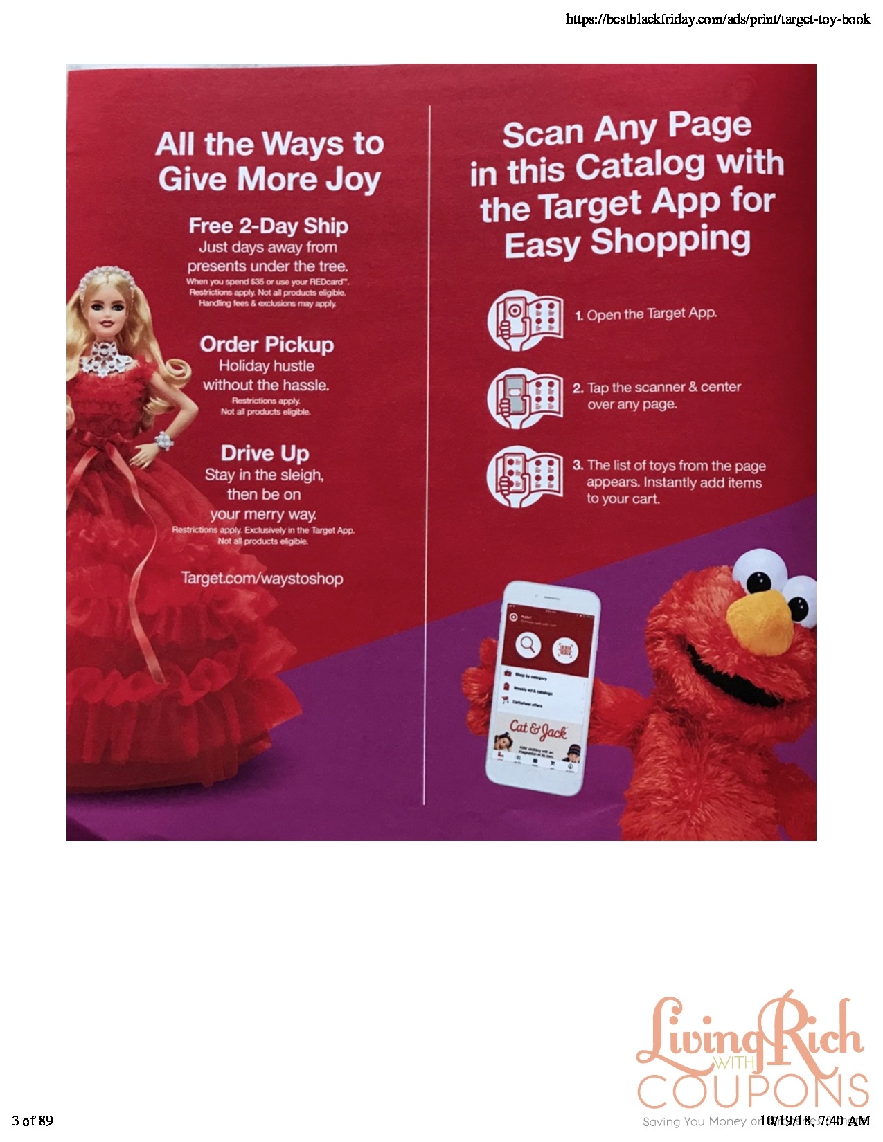 Target Toy Book 2018 Living Rich With Coupons 