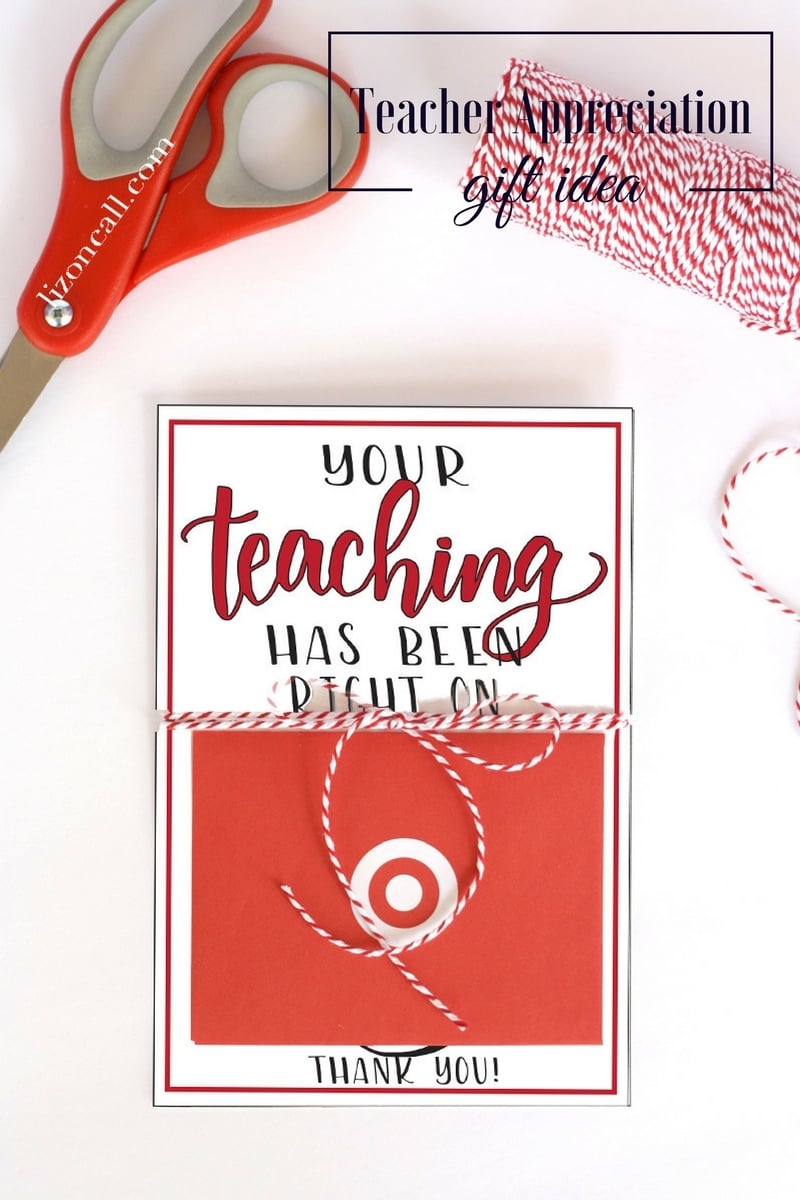 Target Gift Card Printable Template